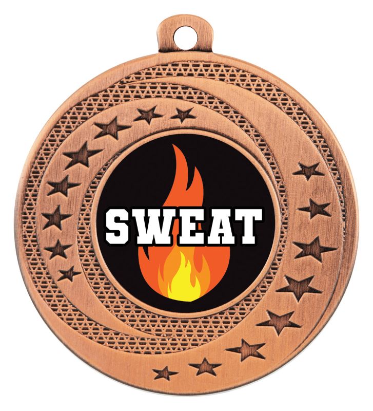ASW110B Wayfare Medal Sweat Training Bronze 5cm