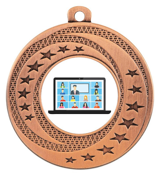 ASW115B Wayfare Medal Laptop Master Bronze 5cm