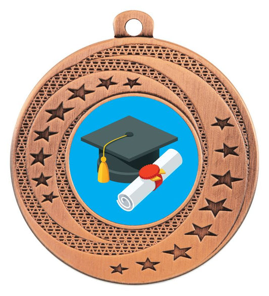 ASW121B Wayfare Medal Graduate Bronze 5cm