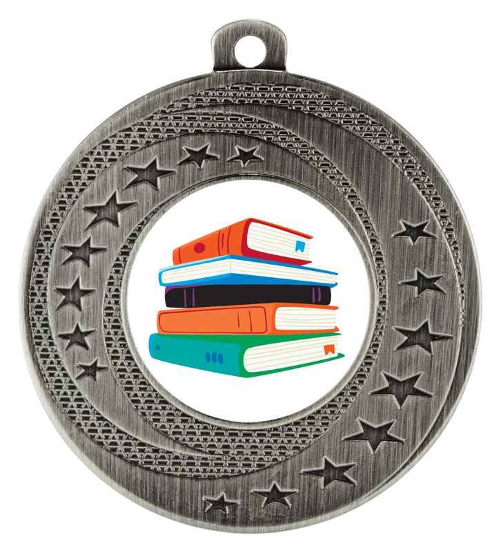 ASW123S Wayfare Medal Literature Silver 5cm