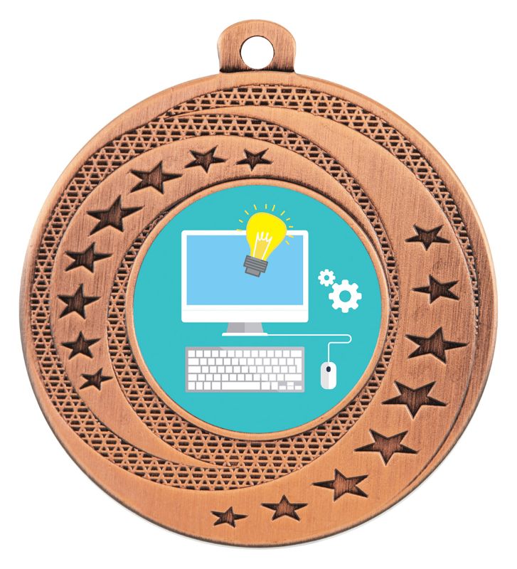 ASW127B Wayfare Medal IT Bronze 5cm
