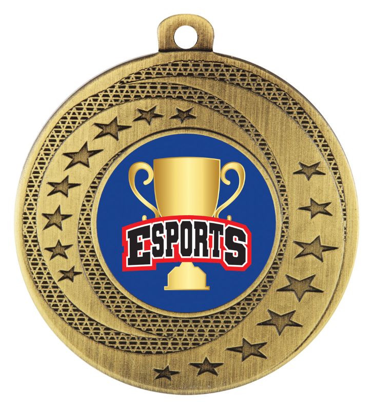 ASW133G Wayfare Medal Esports Gold 5cm