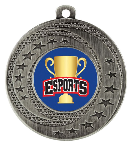 ASW133S Wayfare Medal Esports Silver 5cm
