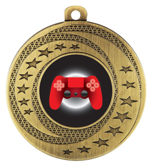 ASW134G Wayfare Medal Gaming Gold 5cm