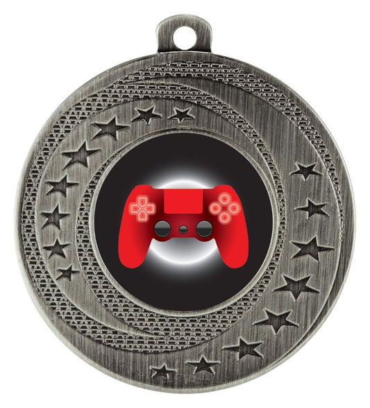 ASW134S Wayfare Medal Gaming Silver 5cm