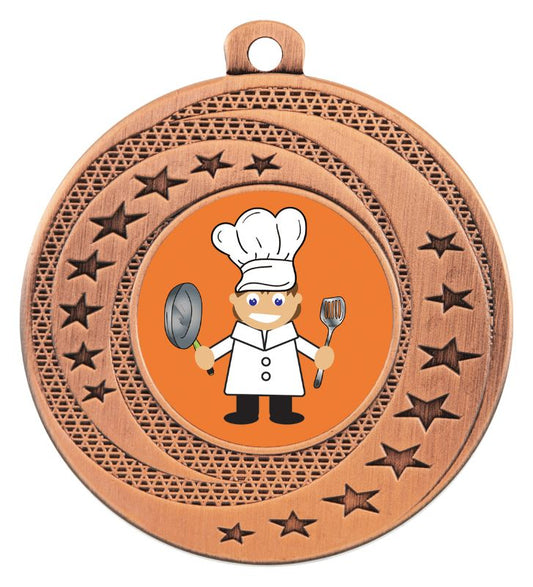 ASW137B Wayfare Medal Chef Bronze 5cm