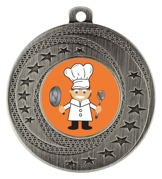 ASW137S Wayfare Medal Chef Silver 5cm