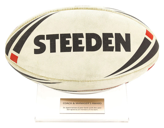 ACB01-Rugby Acrylic Ball Holder