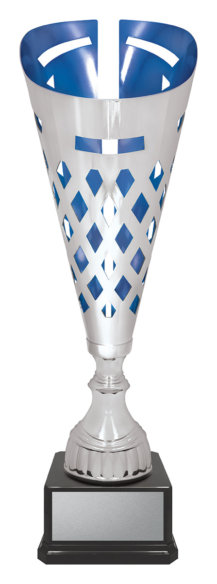 CUP124 Claymore - Silver / Blue