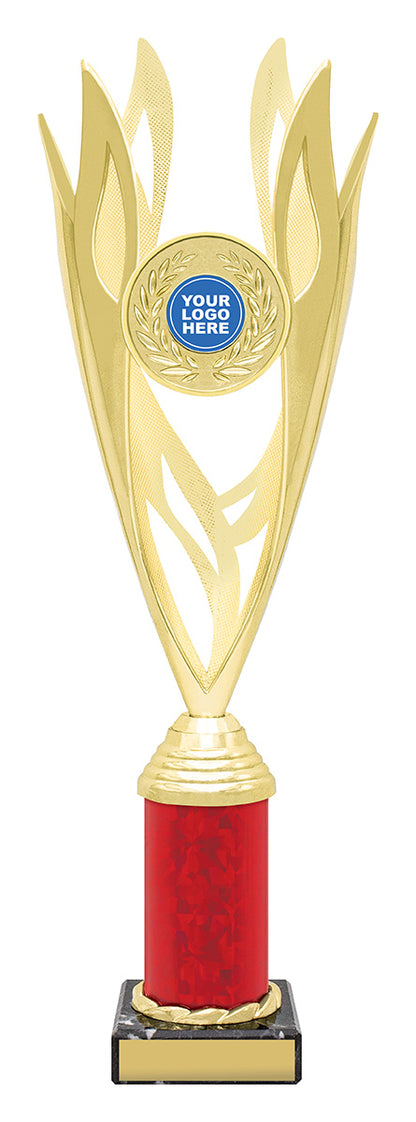 D577 Lantern - Gold / Red
