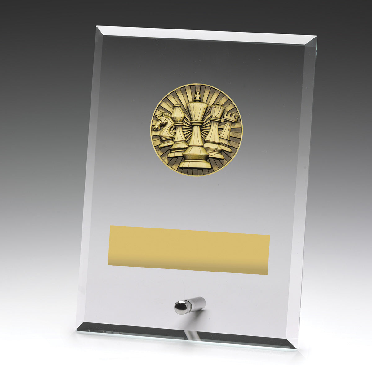 DY178 Glass Plaques - Chess