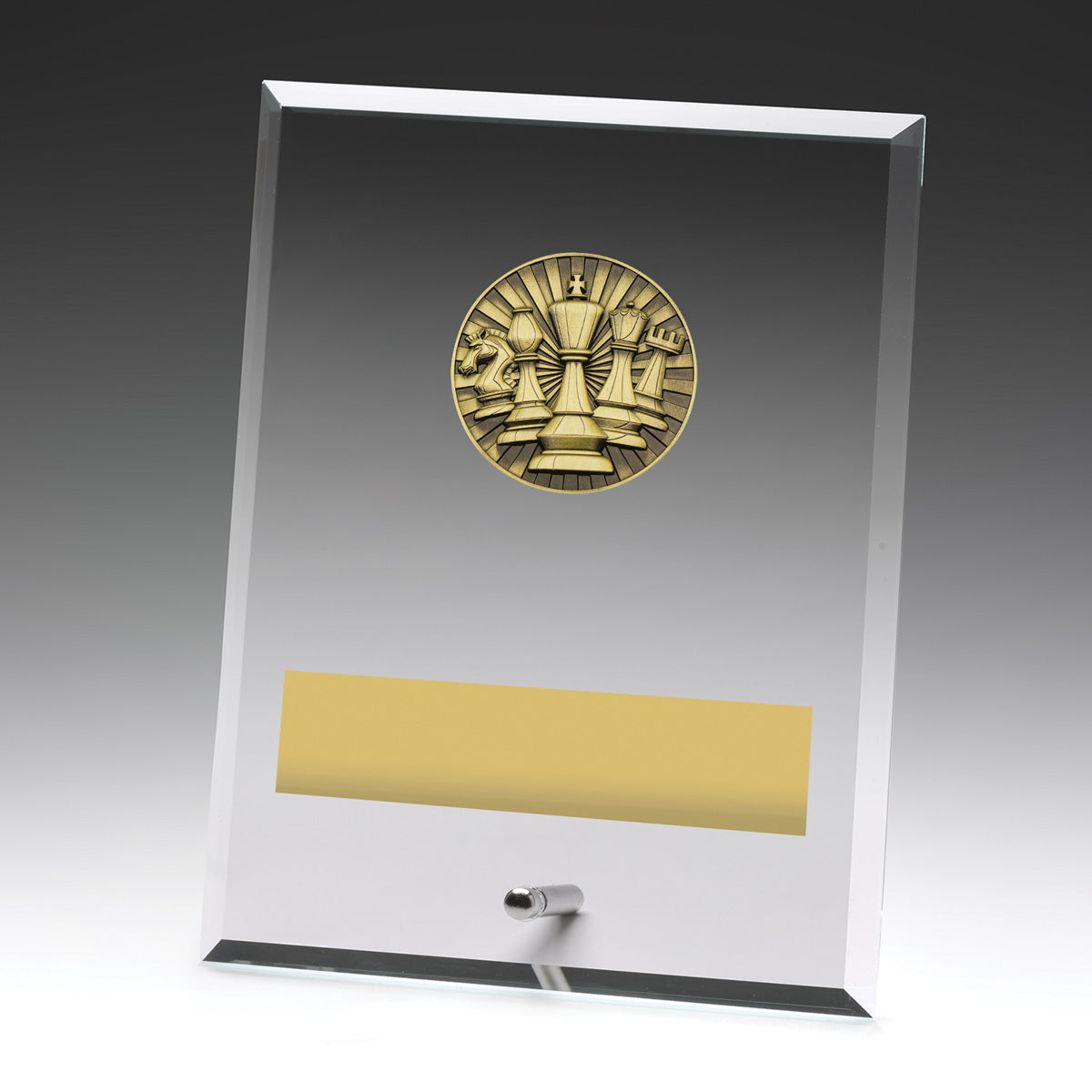 DY178 Glass Plaques - Chess