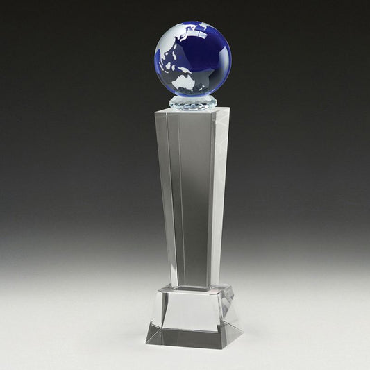 BG142M Unite Blue Globe Award 22cm