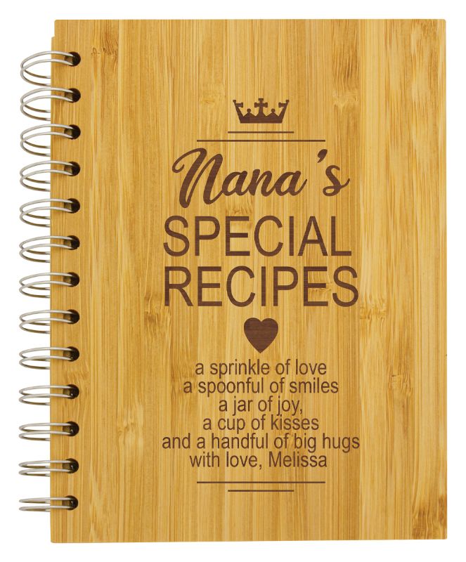 BNB57 Bamboo Notebook Spiral Bound 18cm