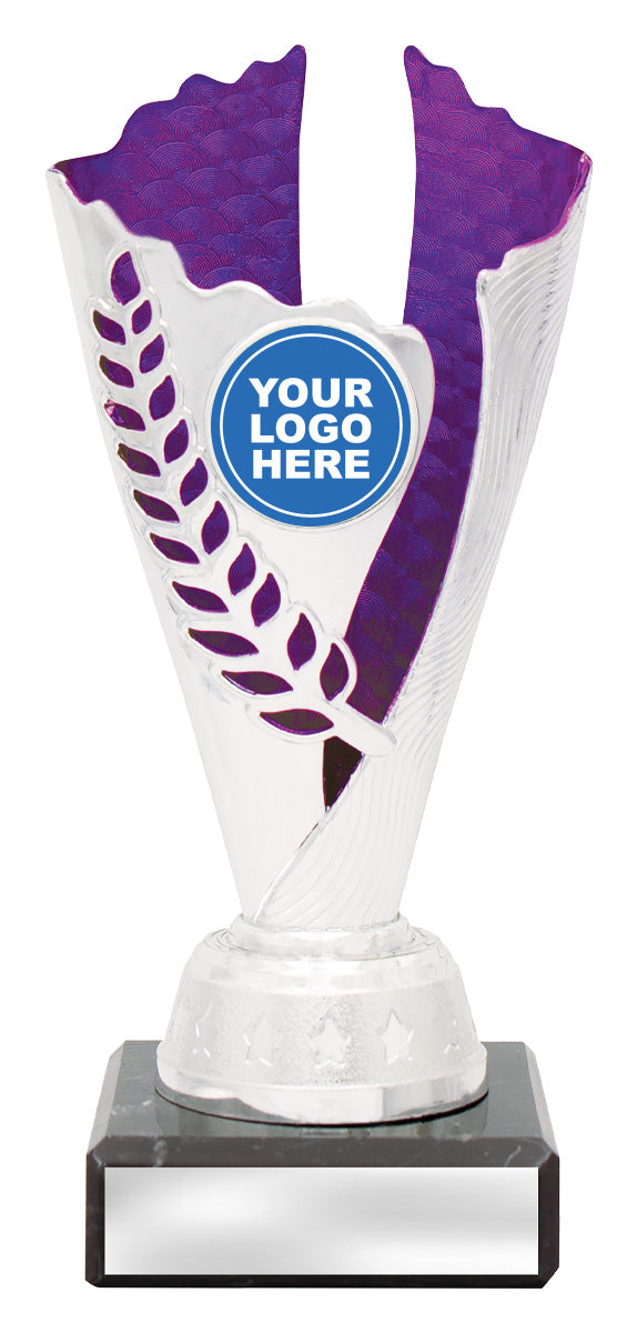 CUP22 Spirit Cups - Silver / Purple
