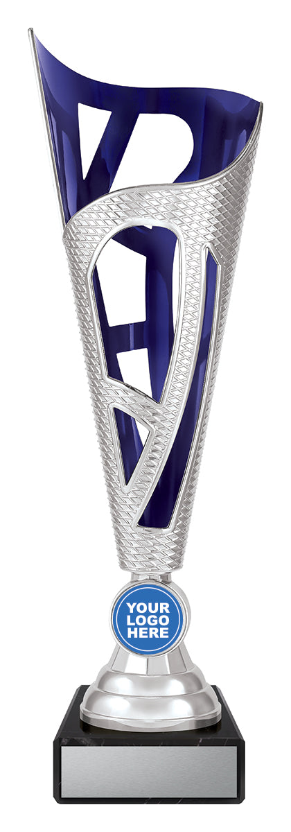 CUP60 Dragon - Silver & Blue