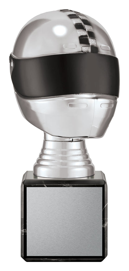 X555 Silver 3D Helmet
