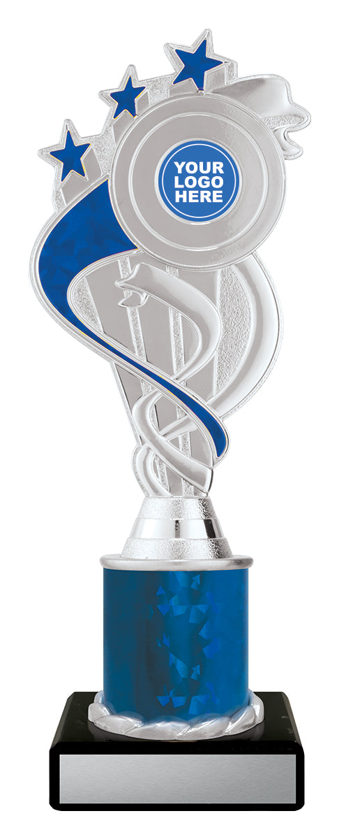 D5186 Ribbon Star - Blue
