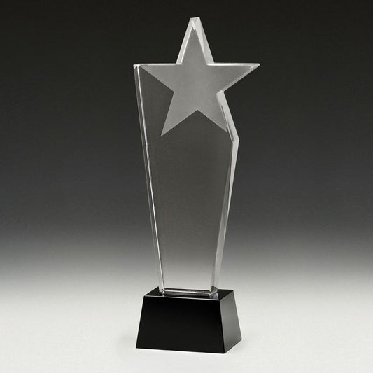 CC025 Midnight Star Crystal Award 24.5cm