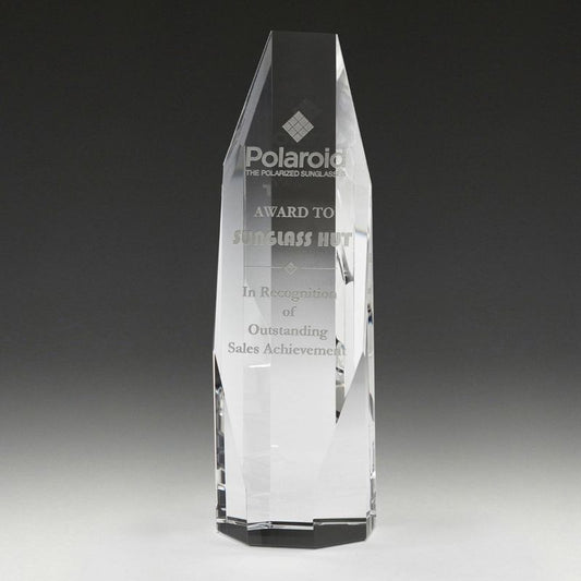 CC643L Crystal Octagon Award 20cm