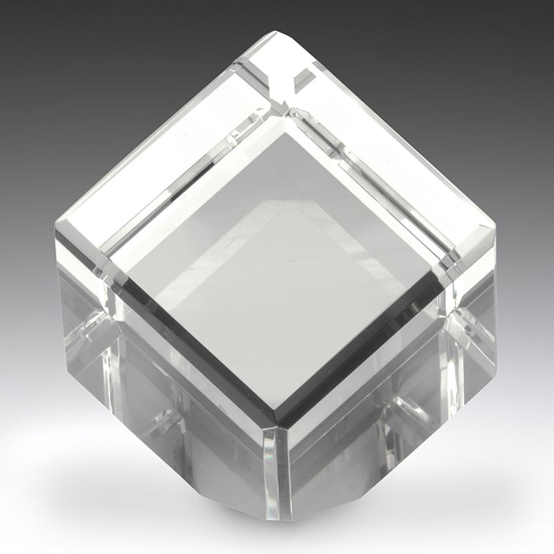 CC650S Crystal Cube Award 9cm