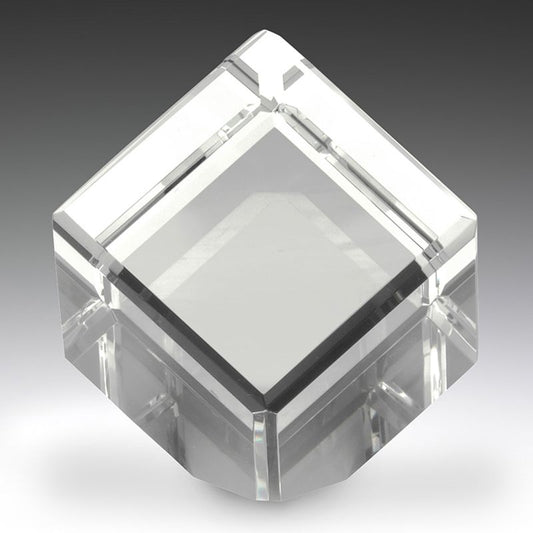 CC650S Crystal Cube Award 9cm