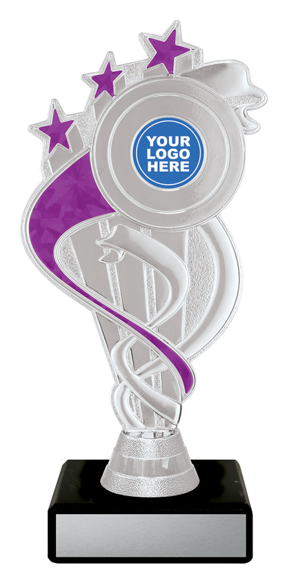 D5187 Ribbon Star - Purple