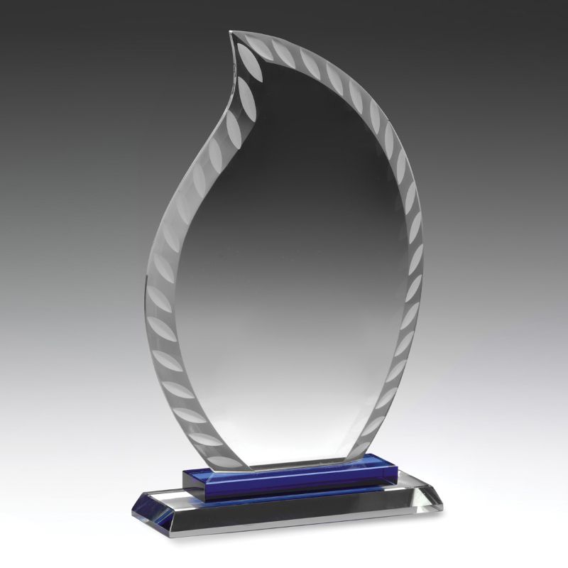 CH931M Aqua Glass Award 23.5cm