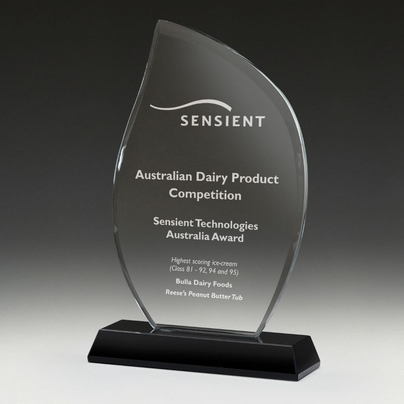 CK476C Glass Cirrus Award 22cm