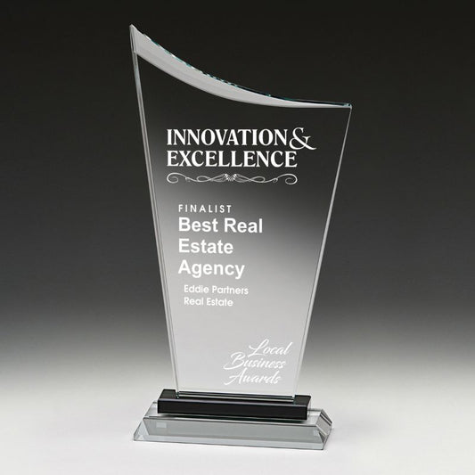 CK672C Glass Sabre Award 29.5cm