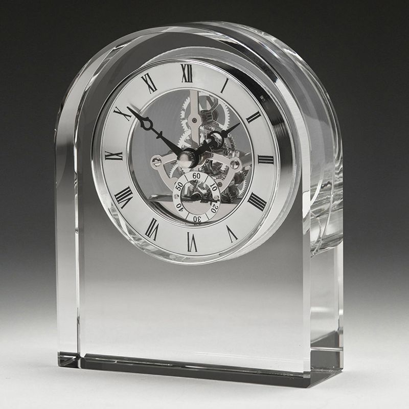 CL854 Epoch Crystal Clock 14.5cm