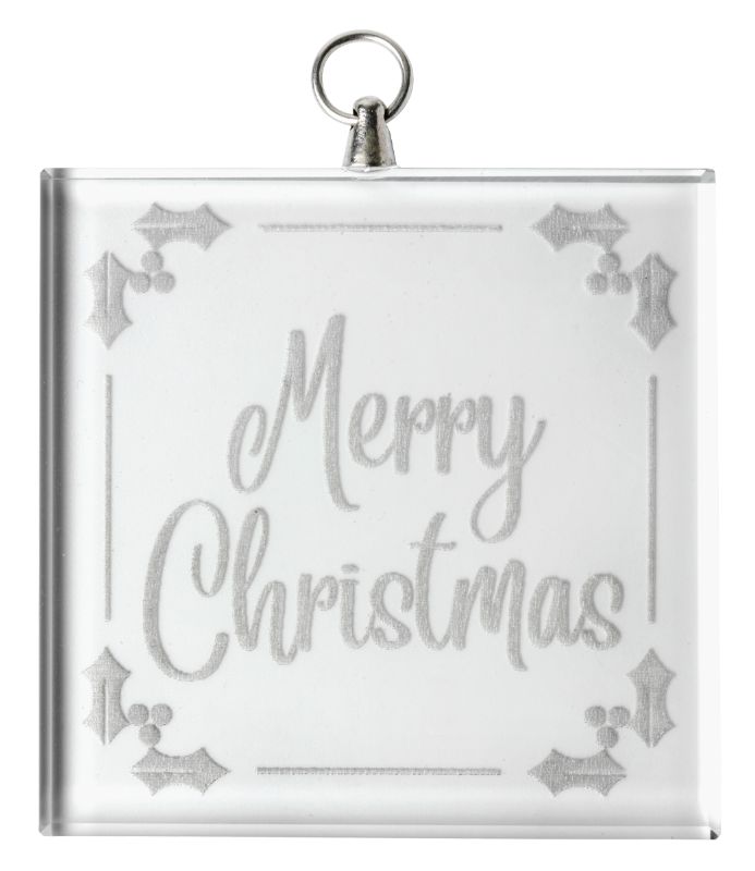 CM604 Glass Medal - Square 5cm