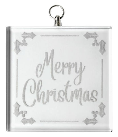 CM604 Glass Medal - Square 5cm