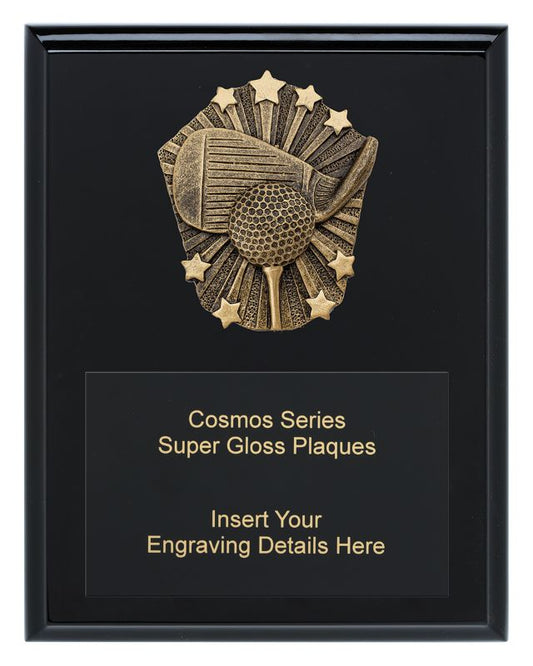 CRK709B Cosmos Super Plaque Golf 22.5cm