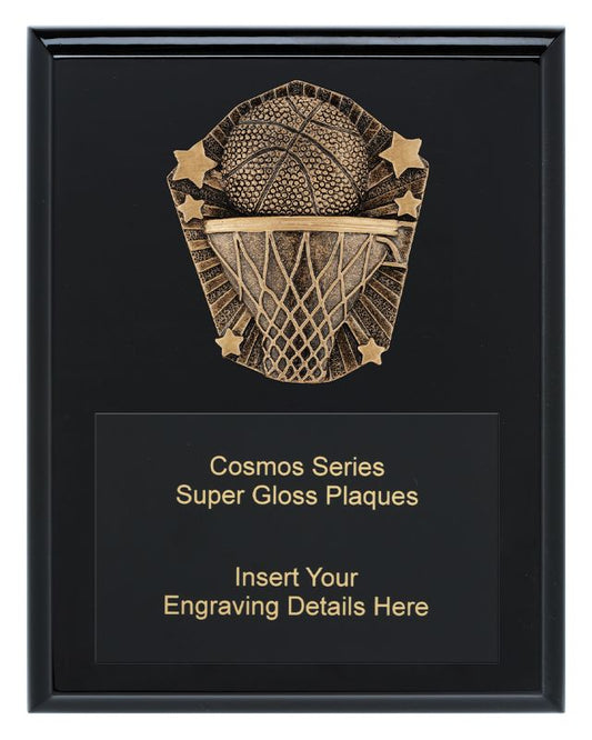 CRK734A Cosmos Super Plaque Basketball 20cm