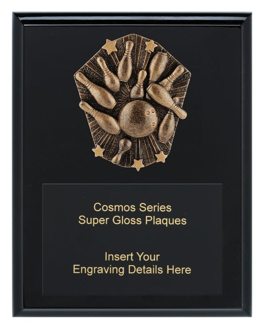 CRK752B Cosmos Super Plaque Tenpin 22.5cm