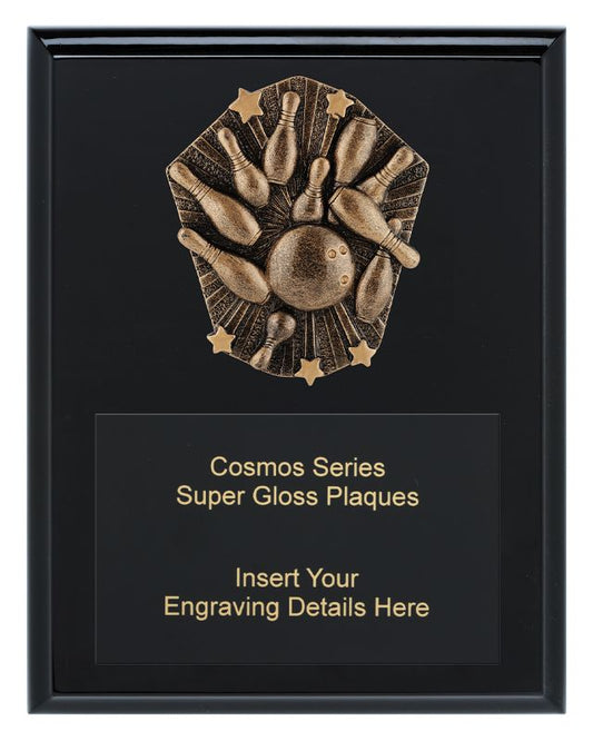 CRK752A Cosmos Super Plaque Tenpin 20cm
