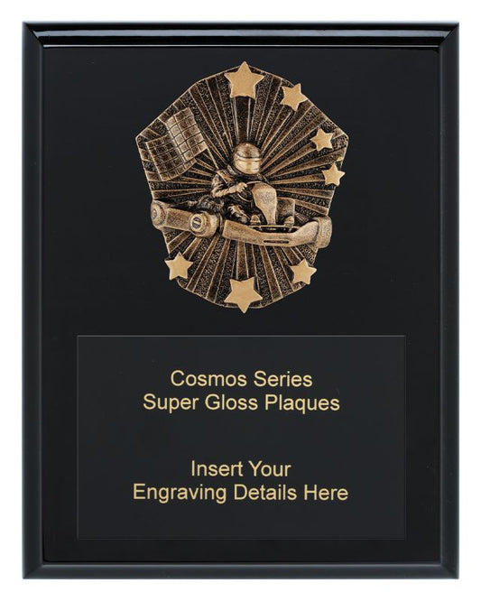 CRK765C Cosmos Super Plaque Go Kart 25cm