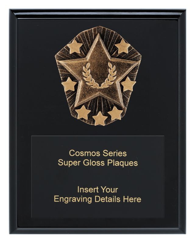 CRK795C Cosmos Super Plaque Star 25cm