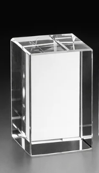Crystal Blank + Blank Faceted 80mm