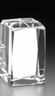 Crystal Blank + Blank Faceted 80mm