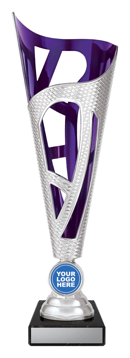 D534 Dragon - Silver & Purple