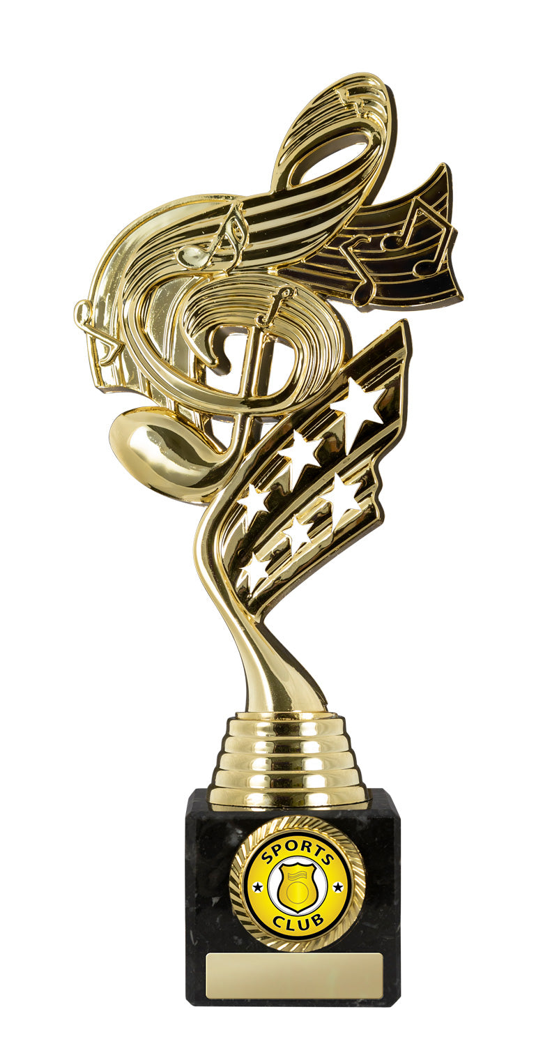 S24-17326-hero Music Figurine on Base