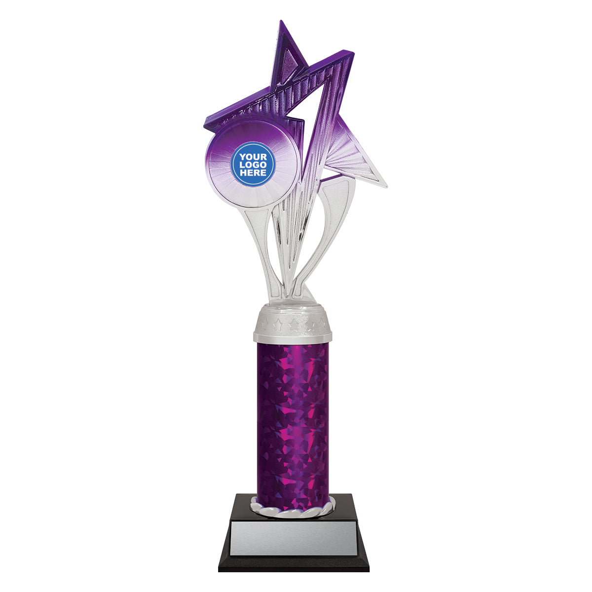 D612 Brightstar - Silver / Purple