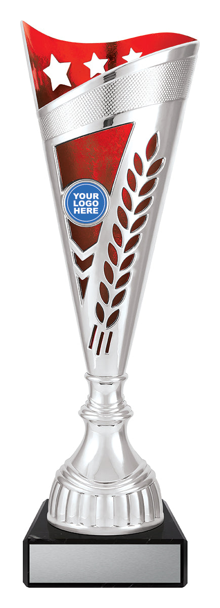 CUP49 Starsail - Silver / Red