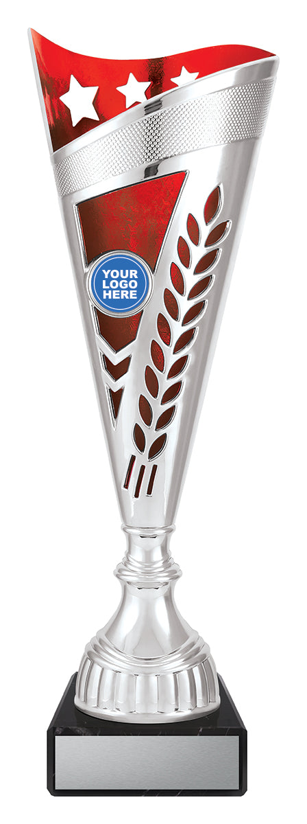 CUP49 Starsail - Silver / Red