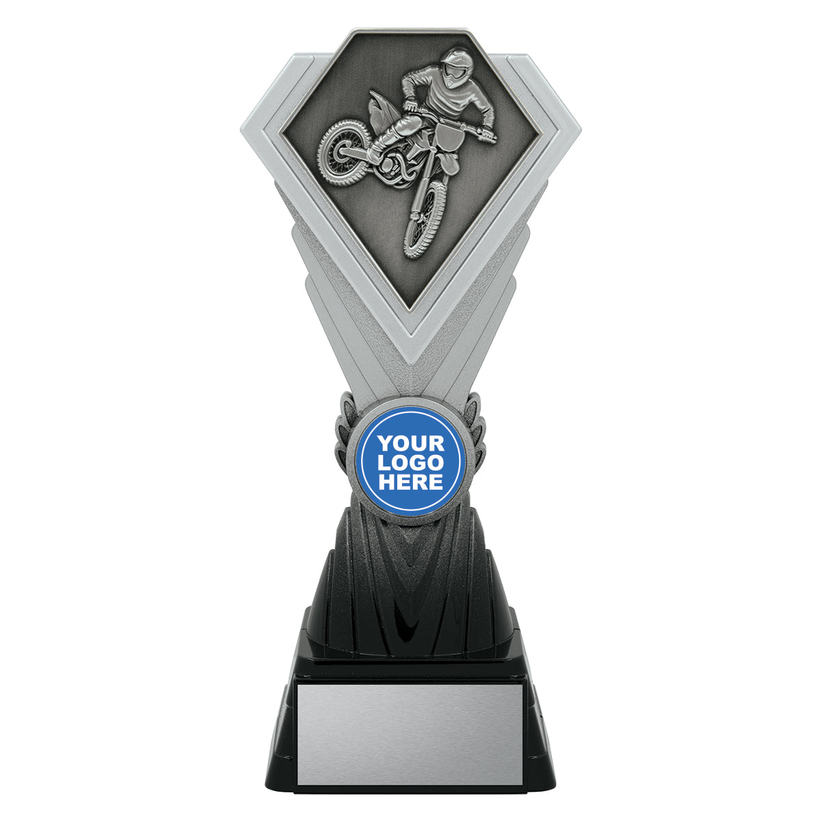 DK468 Diamond Silver - Motocross