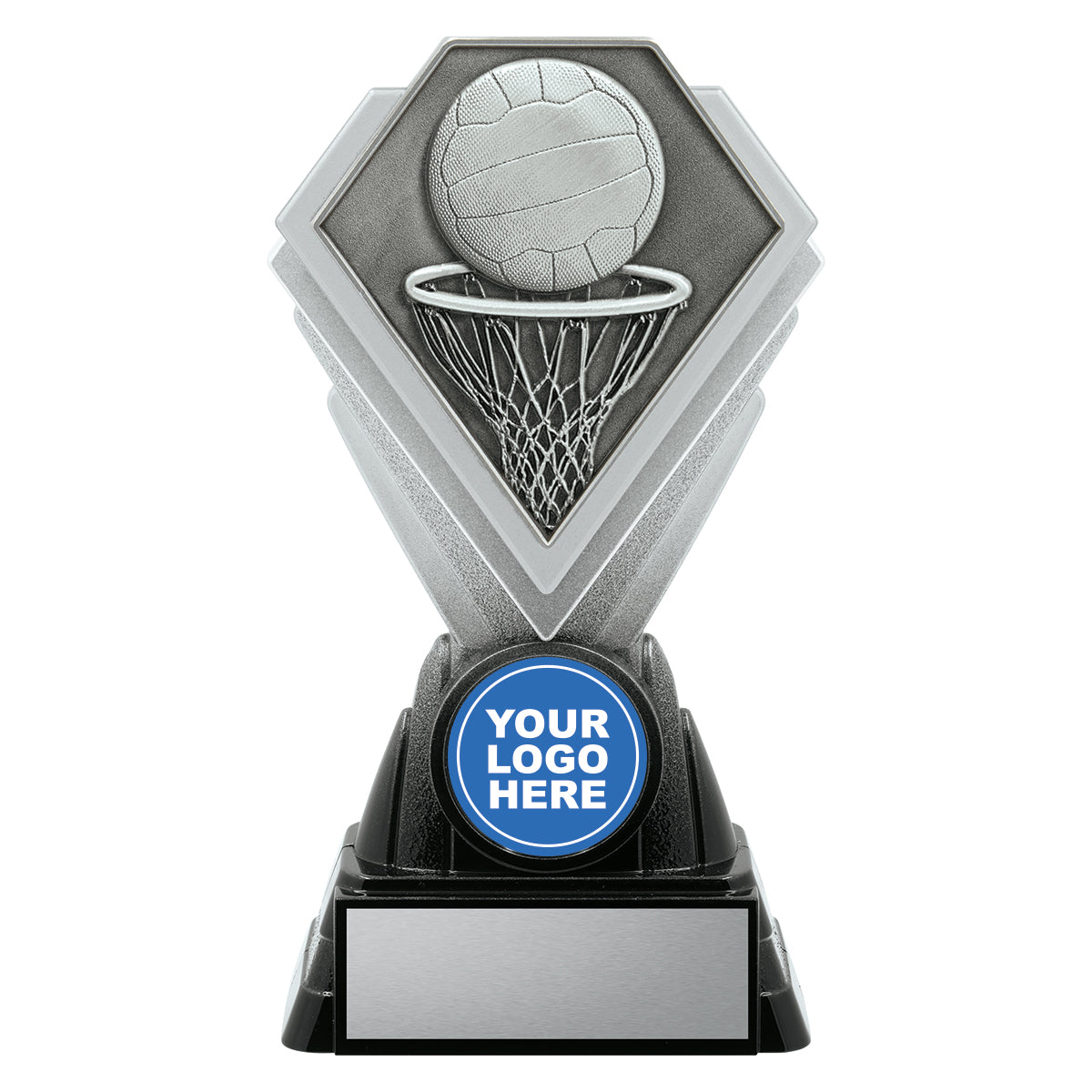 DK491 Diamond Silver - Netball