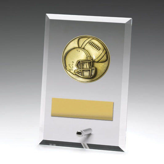 DY155A Glass Plaque Gridiron 15cm