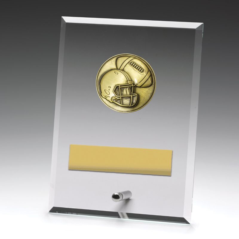 DY155B Glass Plaque Gridiron 17.5cm